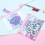 Cartoon PVC Cosmetic Case Unicorn Envelope Bag