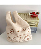 Cartoon Pattern Canvas Tote Bag Corduroy Large Handbag