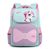 Cartoon Pink Girls School Bags Primary School Bag for Kids Backpack