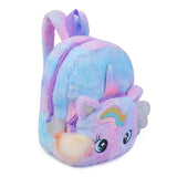 Pony Backpack Plush Travel Bag for Kids