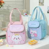 Cartoon Portable Lunch Bag Aluminum Foil Insulated Lunch Box