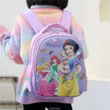 Princess School Backpack for Girls Pink Orthopedic Mochila Escolar