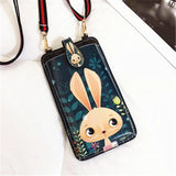 Cartoon Print Cell Phone Bag Mini Messenger Shoulder Bag Crossbody