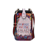 Cartoon Print Cell Phone Bag Mini Messenger Shoulder Bag Crossbody