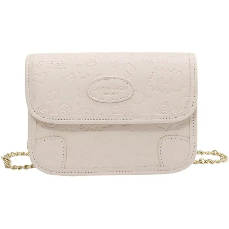 Cartoon Print Shoulder Bag for Women Crossbody Bag