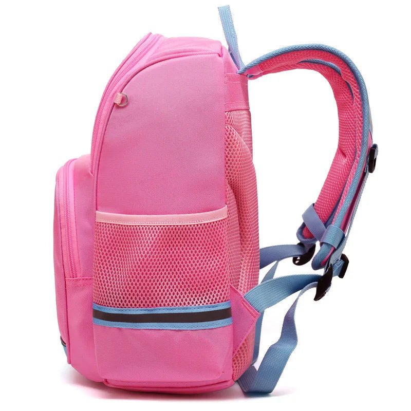 Cartoon Kids School Bags Lightweight Backpack for Kindergarten Orthopedics