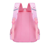 Cartoon Printing School Bags for Girls Grade 2-6 Orthopedic School Backpack Pink