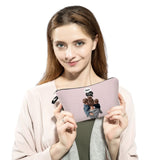 Cartoon Mama Printed Cosmetic Bag Mom And Baby Foldable Women Casual Storage