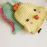 Cartoon Octopus Rabbit Lion Key Bag