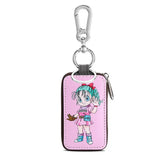 Cartoon Key Case Keychain Car Key Case for Women Large Capacity