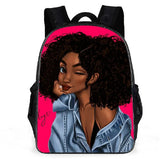 Cartoon Pattern School Bag Backpack Large Capacity Girls Backpack