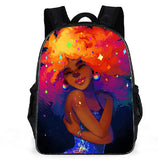 Cartoon Pattern School Bag Backpack Large Capacity Girls Backpack