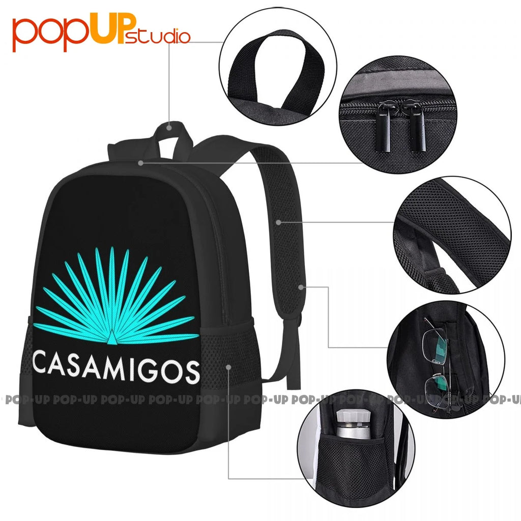 Casamigos Tequila Backpack Large Capacity Gym Shoe Bag