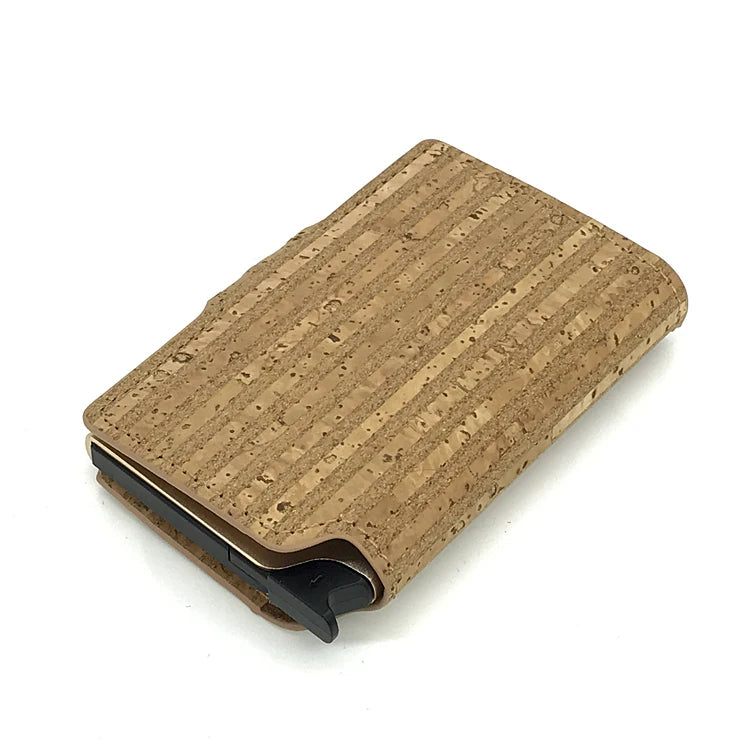 Casekey Vegan Cork Wallet Rfid Blocking Smart Wallet
