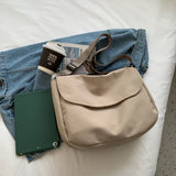 Casual Women Shopper Tote Bag Solid Large Capacity Shoulder Bag Crossbody Bags