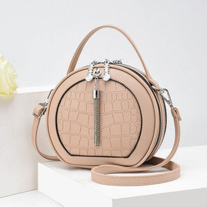 Casual All-match Small Round Bag Women 2021Hot Autumn One-shoulder Messenger Bag