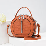 Casual All-match Small Round Bag Women 2021Hot Autumn One-shoulder Messenger Bag