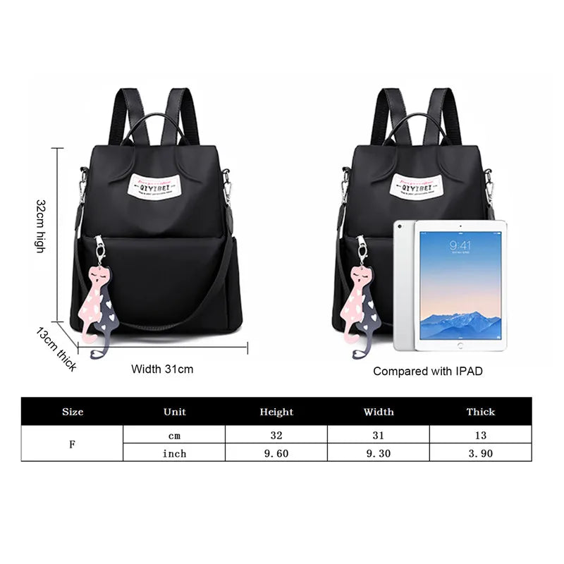 Casual Anti-Theft Backpack Large Capacity School Bags