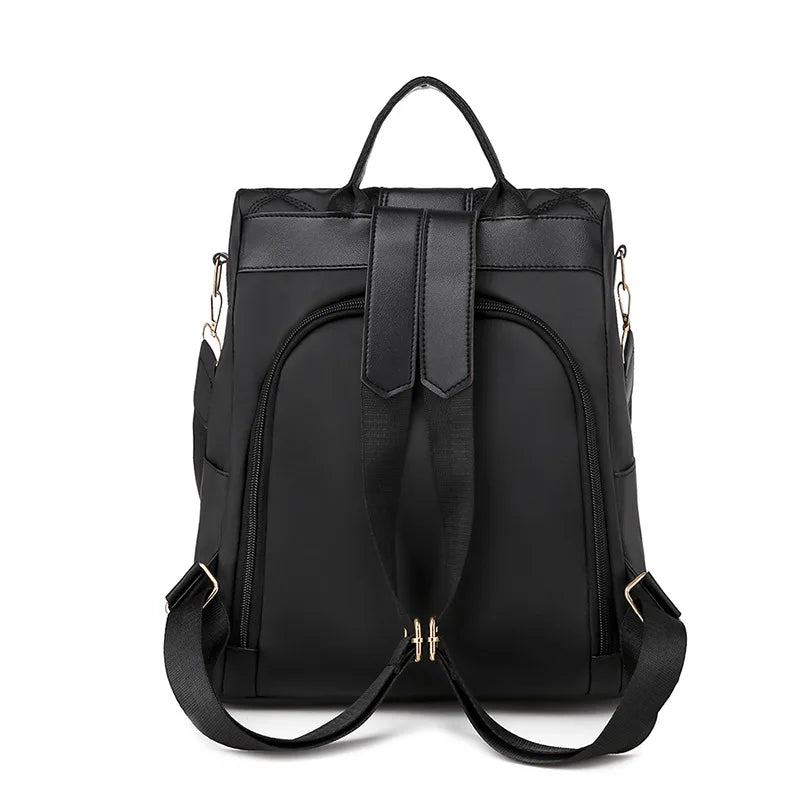 Casual Anti-theft Women's Backpack Oxford Shoulder Bags Large Capacity