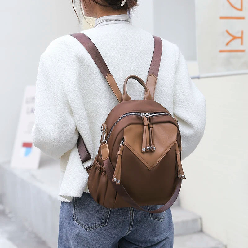 Casual Oxford Women's Backpacks Travel Packs Multiple Pockets Bags
