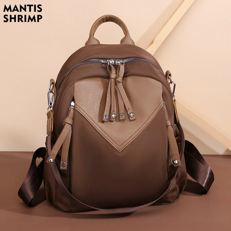 Casual Oxford Women's Backpacks Travel Packs Multiple Pockets Bags