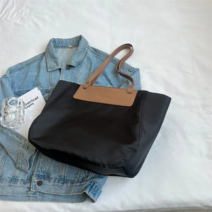 Casual Big Tote Bag Canvas Women's Handbag Female High-capacity Shoulder Side Ba