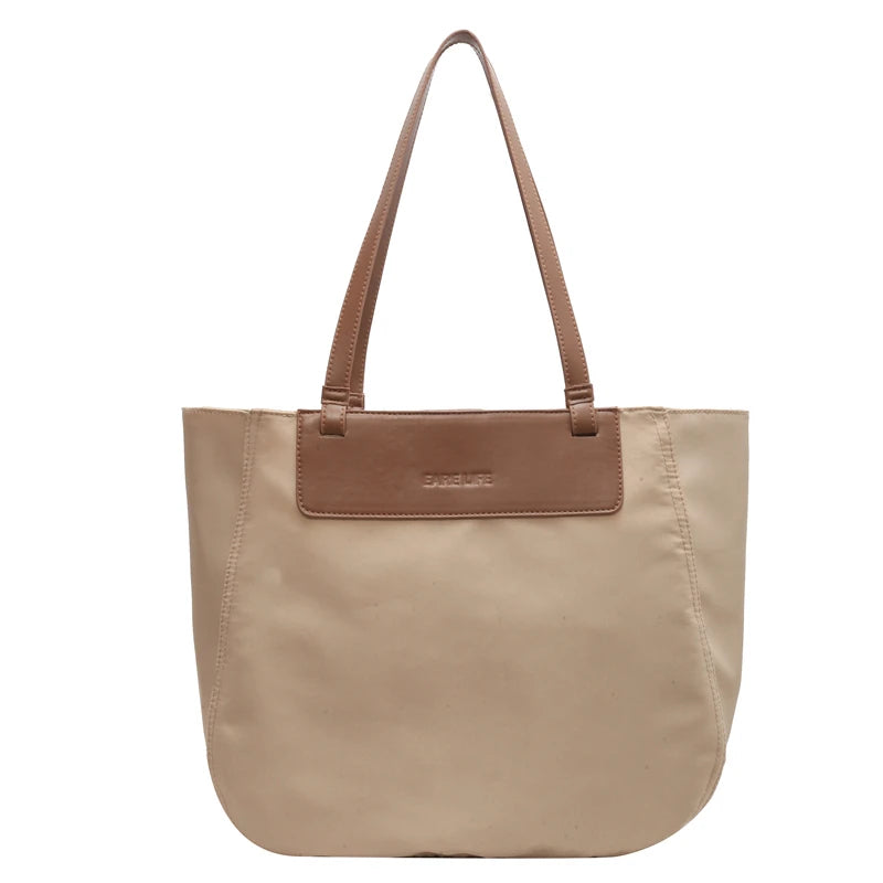 Casual Big Tote Bag Canvas Women's Handbag Female High-capacity Shoulder Side Ba