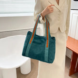 Casual Canvas Tote Bag Large Shoulder Satchel for Women