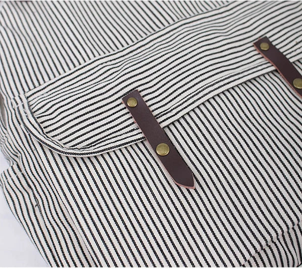 Casual Canvas Backpack for Teenager School Bookbag