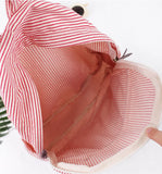 Casual Canvas Backpack for Teenager School Bookbag