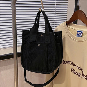 Casual Canvas Bag Japan South Korea Style Handbags For Women
