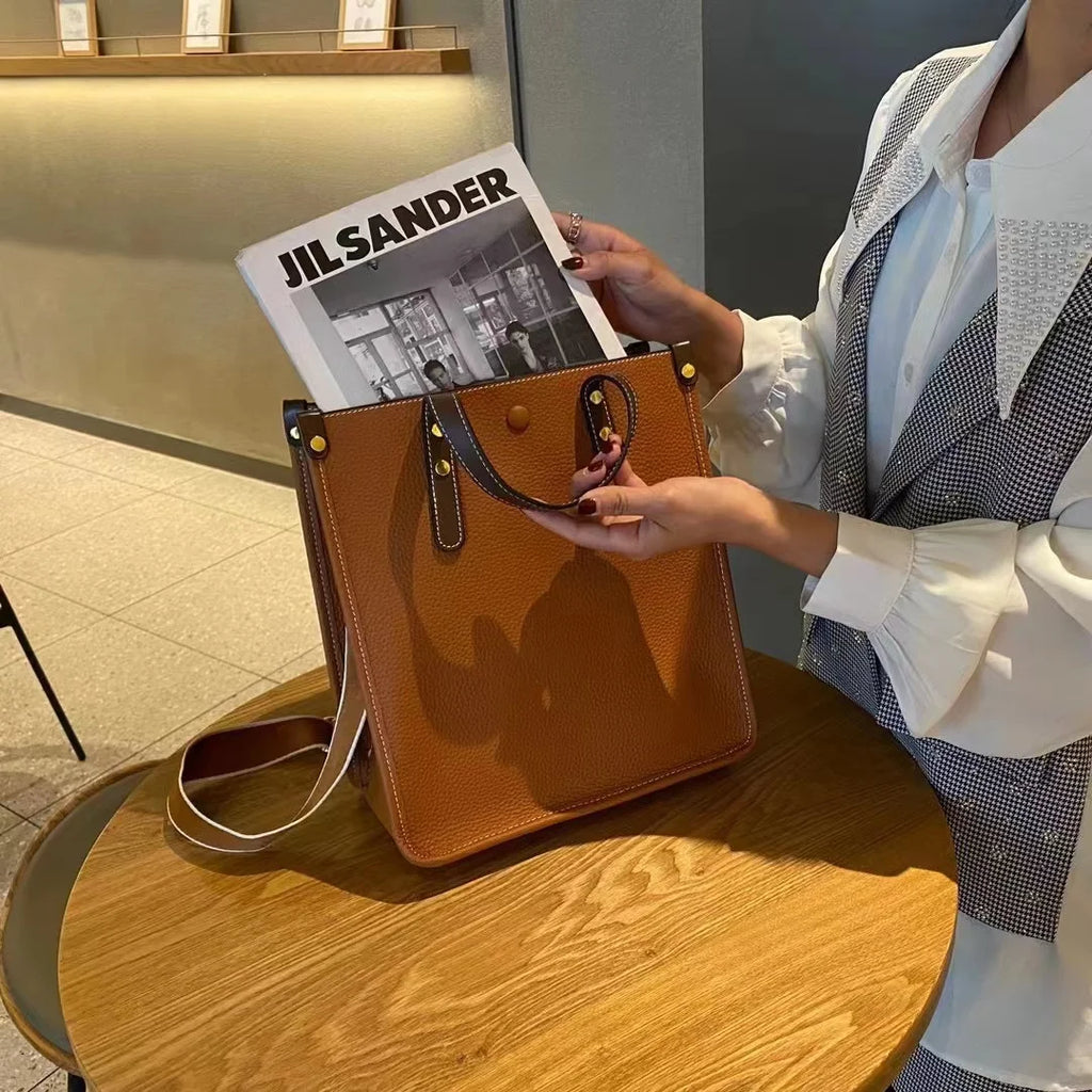 Casual Canvas Large Capacity Tote Bag Women Handbags Letters Shoulder Embroidery