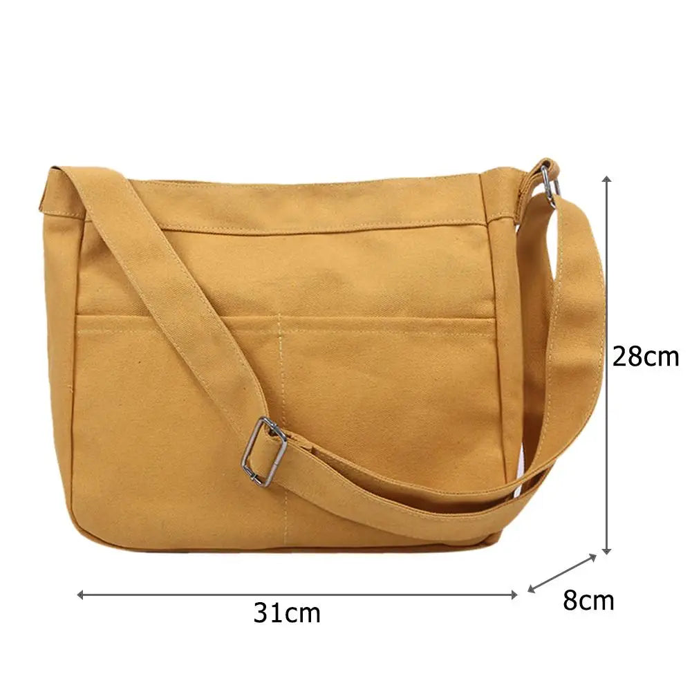 Casual Messenger Bag for Women Soft Surface Large Capacity