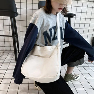 Casual Messenger Bag for Women Soft Surface Large Capacity