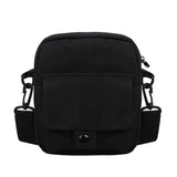 Casual Canvas Shoulder Bag Women Small Zipper Messenger Phone Pouch