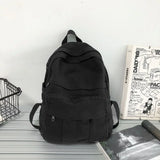Casual Canvas Backpack Travel Bag Schoolbag