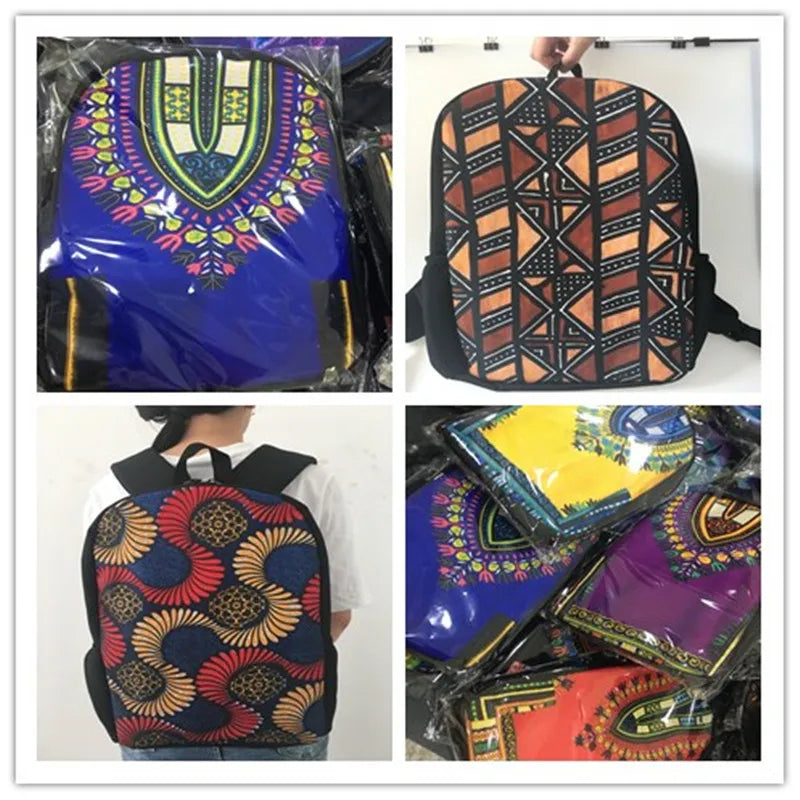 Cartoon Planet Children Backpacks Large Capacity Bags