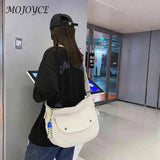 Casual Couple Phone Pouch Women Men Nylon Preppy School Shoulder Bag