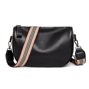 Casual Cowhide Leather Shoulder Bag for Women