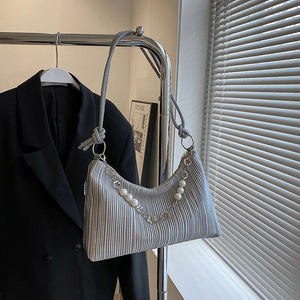 Casual Shoulder Bag PU Leather Handbag for Women