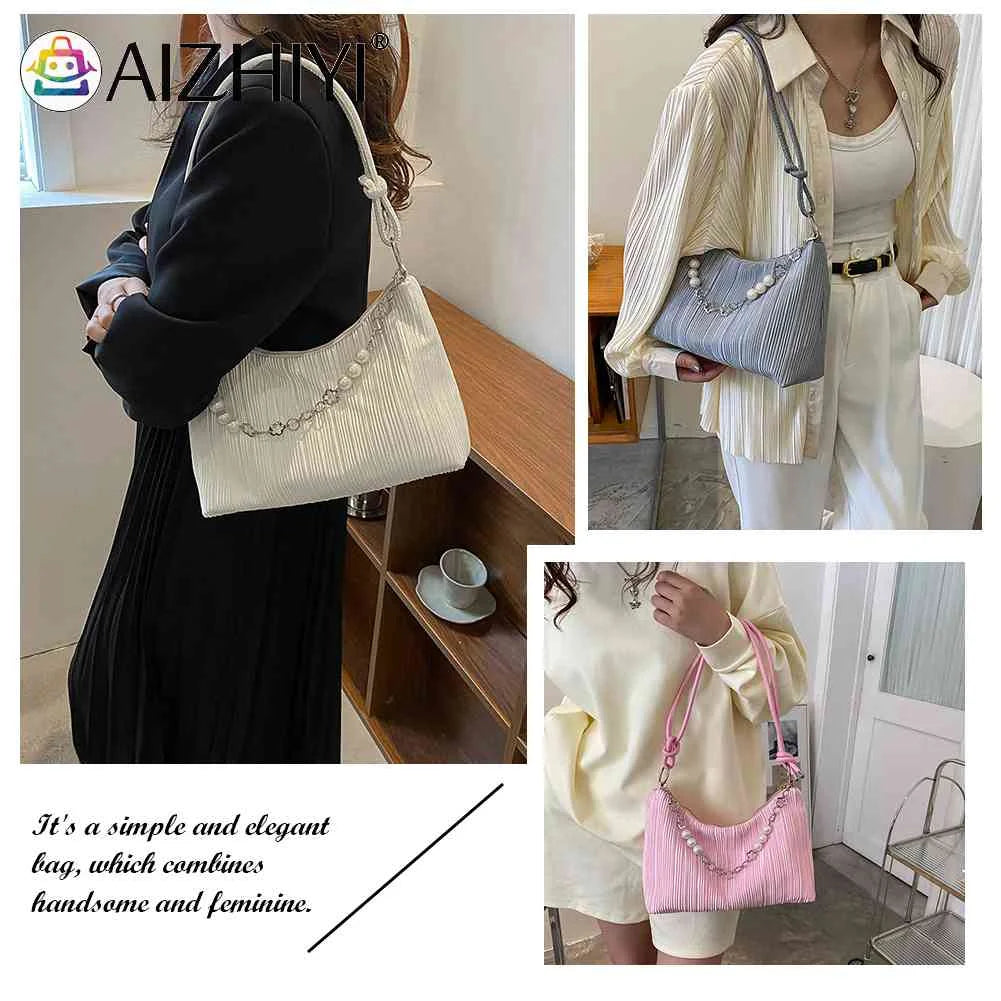 Casual Shoulder Bag PU Leather Handbag for Women