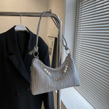 Casual Shoulder Bag PU Leather Handbag for Women