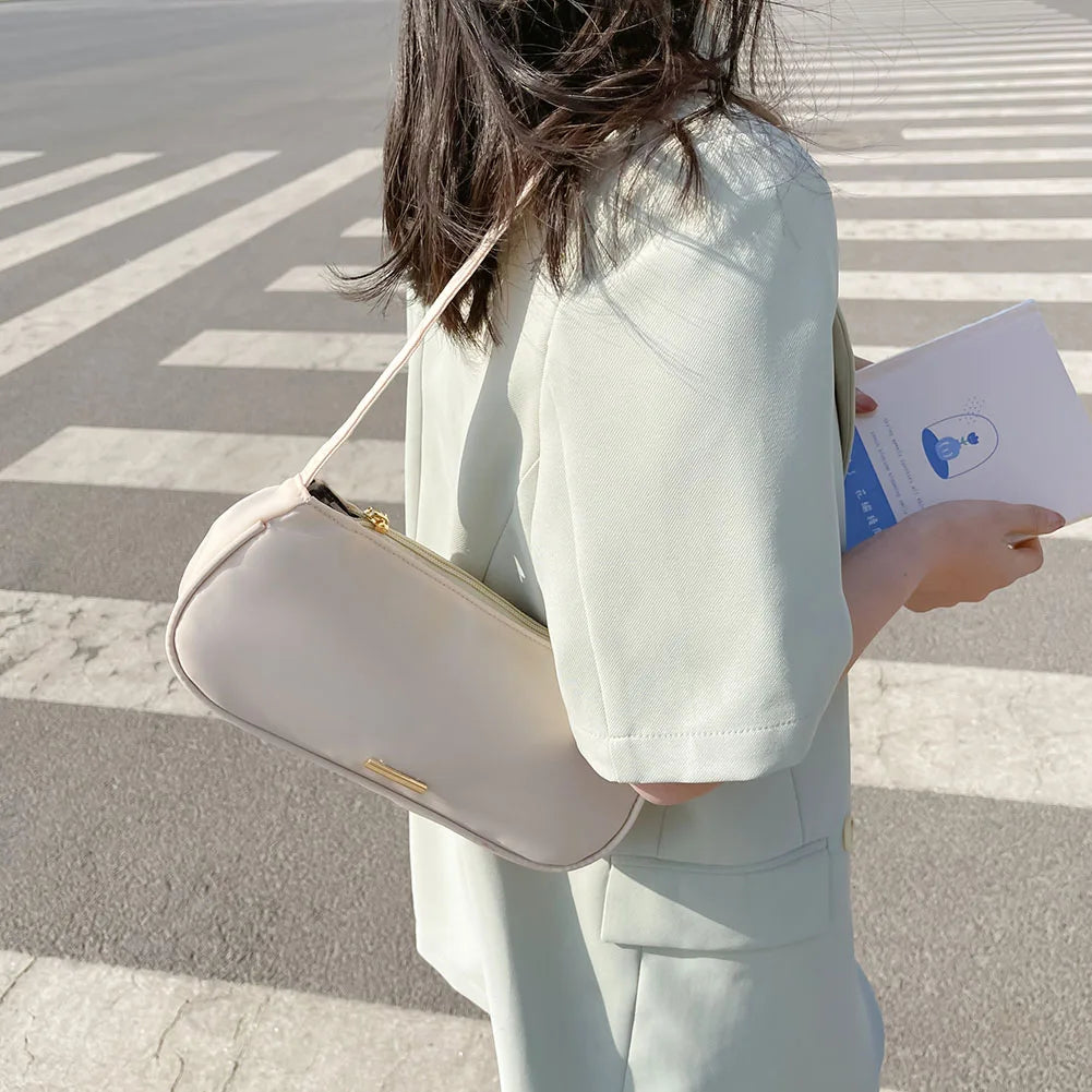 Casual Nylon Shoulder Bag for Women