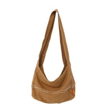 Casual Canvas Crossbody Bag Large Capacity Shoulder Bag Unisex
