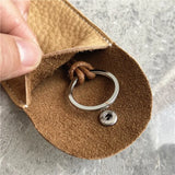 Keychains Wallets Car-key Organizer Holder Cases Solid Housekeeper