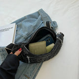 Casual Down Nylon Waist Bag Fanny Pack Female Belt Bag