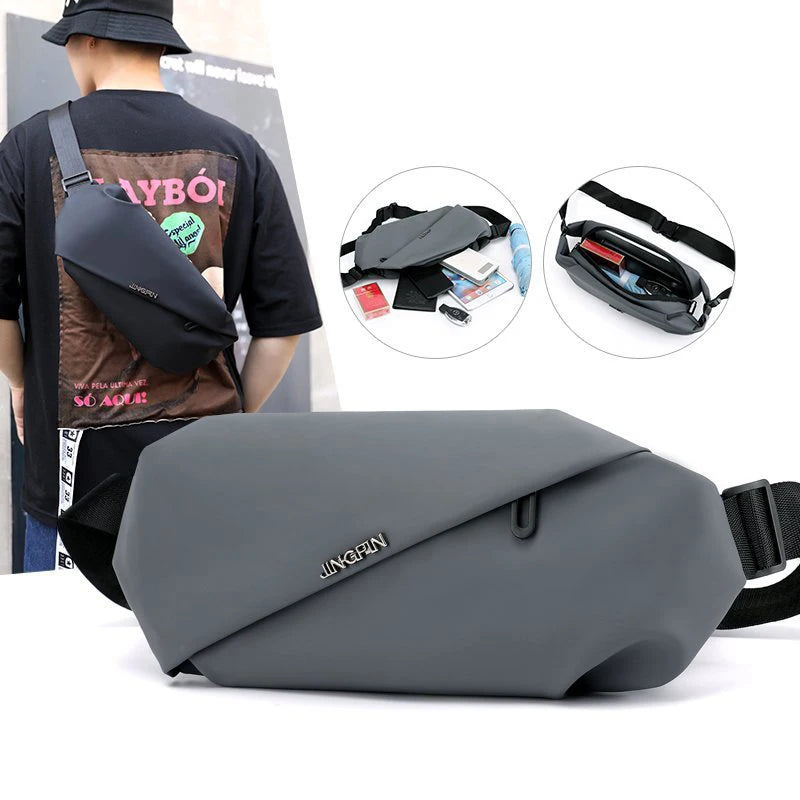 Casual Fanny Pack Chest Bag Waist Bag Phone Holder Bum Bag