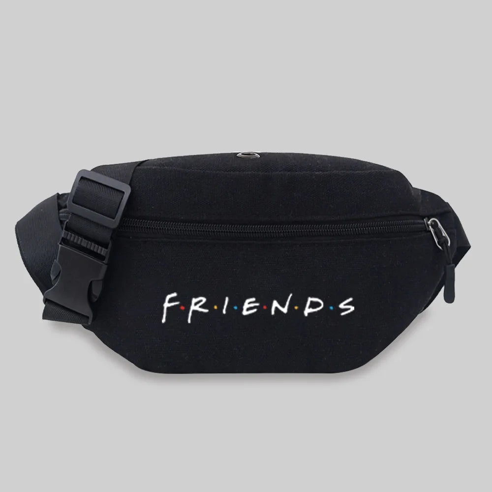 Casual Fanny Pack Ladies One Shoulder Messenger Phone Belt Bag Men