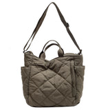 Casual Tote Bag Autumn Winter Large Capacity Shoulder Crossbody Bag