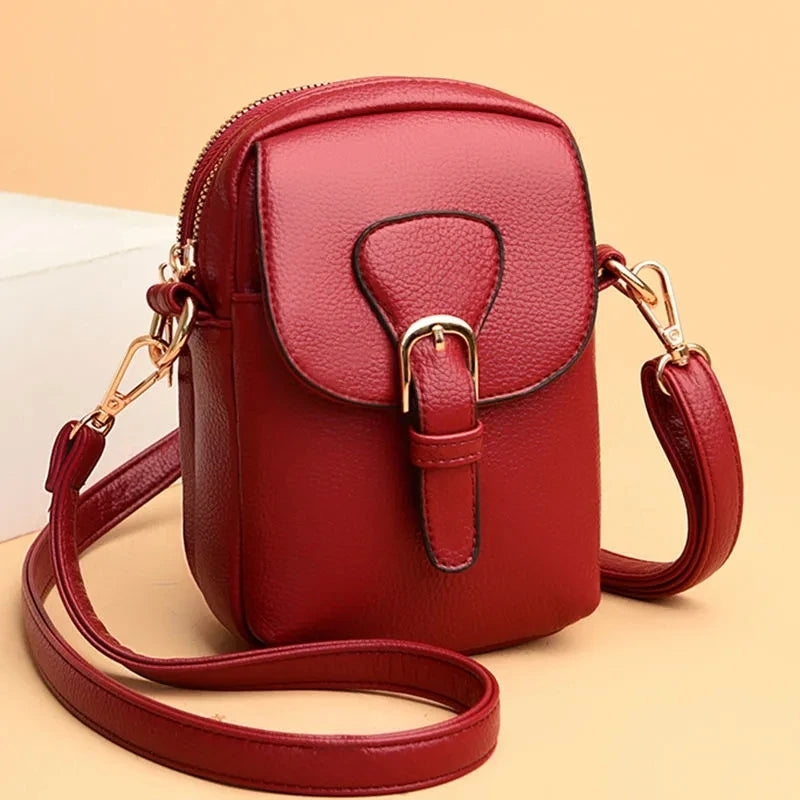 Casual Flap Phone Shoulder Bag For Women Small Crossbody Bag